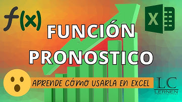 Aprende a usar la función PRONOSTICO.LINEAL en Excel #Excel 🟢🟡🟠