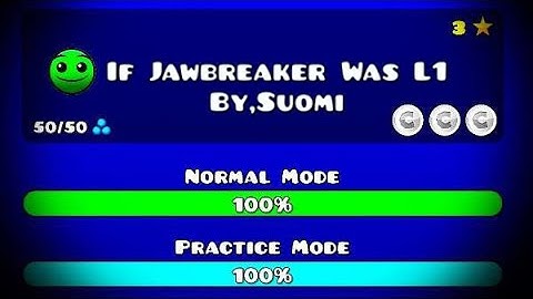 Geometry Dash If Jawbreaker Was Level 1 By,Suomi
