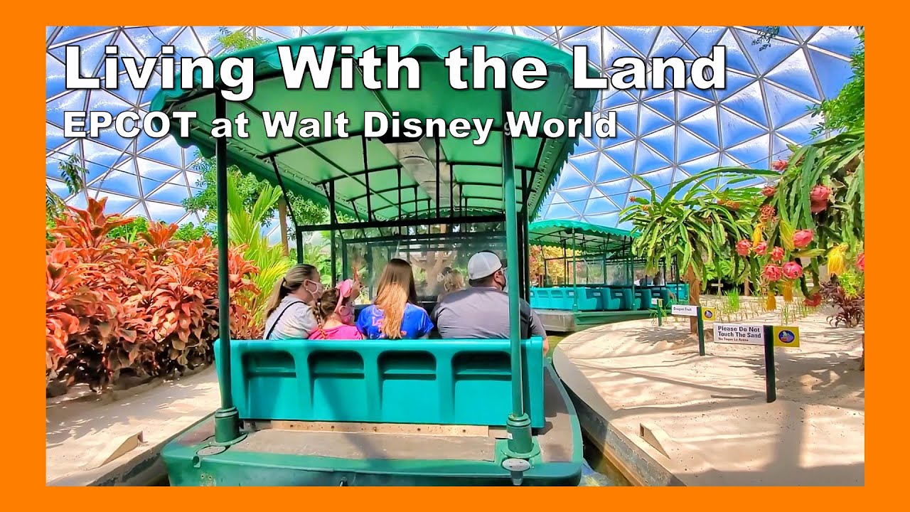 disney living with the land tour