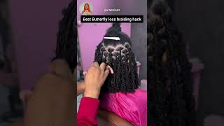 Easiest Butterfly Locs Braiding tutorial
