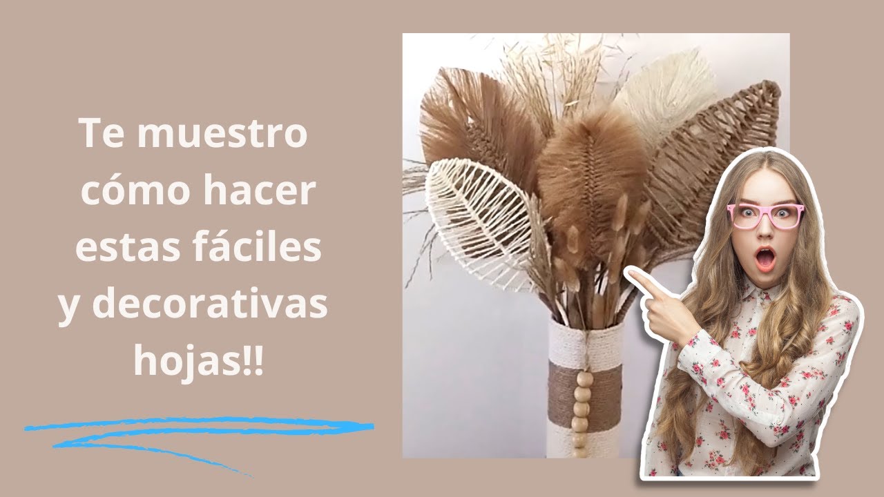 DIY - Decora con POCOS MATERIALES y Reciclaje #manualidades #diy #artesanato #decoracion #macramé