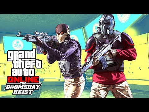 gaming logo SAVING THE WORLD!! - DOOMSDAY HEIST (New GTA 5 Update)