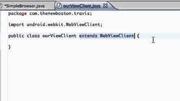 Android Development - 91 - Set WebView Client for a Brower app.mp4