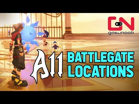 Video: Kingdom Hearts 3 Battlegate Steder, Strategier Og Belønninger Forklart