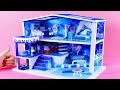 DIY Miniature Cardboard House #41❤️ DIY Miniature Frozen Disney dollhouse - Princess Elsa and Anna