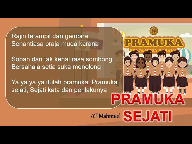 Lagu Pramuka Sejati Ciptaan At Mahmud class=