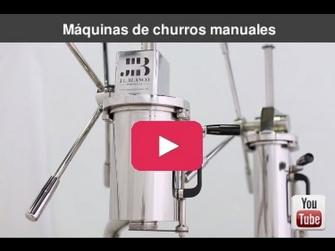 MAQUINAS DE CHURROS MANUALES DE 2 A 5 LITROS 