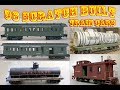 98 Scratch Built O scale Train Cars by Al Badham - Some of the cars..