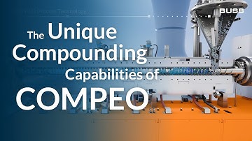 BUSS - Compounding Process Technology: COMPEO Co-Kneader Advantages for Plastics Production