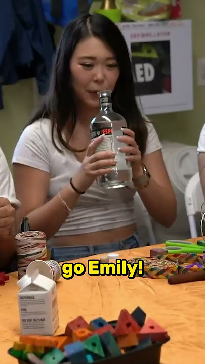 Gigachad Emily drinks like it's water