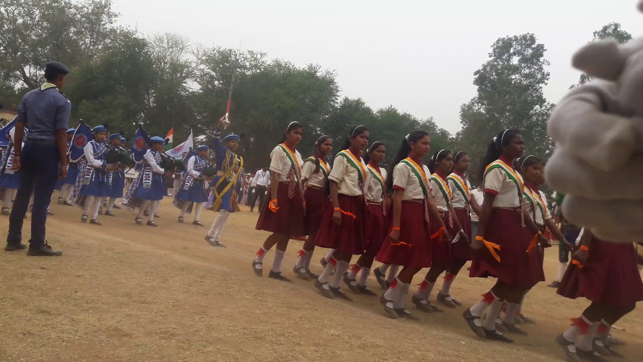 Kasturba Gandhi School Madhupur Deoghar March