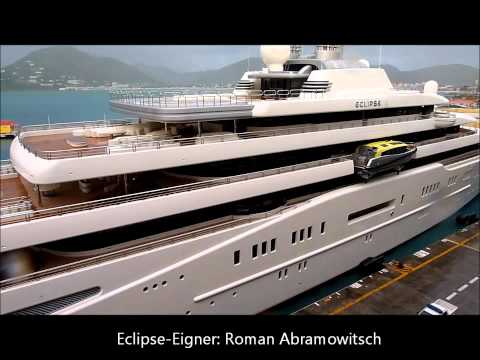 Eclipse und Oasis of the Seas in St, Maarten.wmv