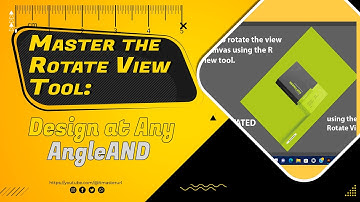 Learn how to rotate the view of your canvas using the Rotate View tool  Lecture # 6
