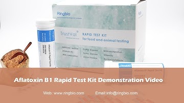 Training video for Ringbio Aflatoxin B1 Rapid Test Kit