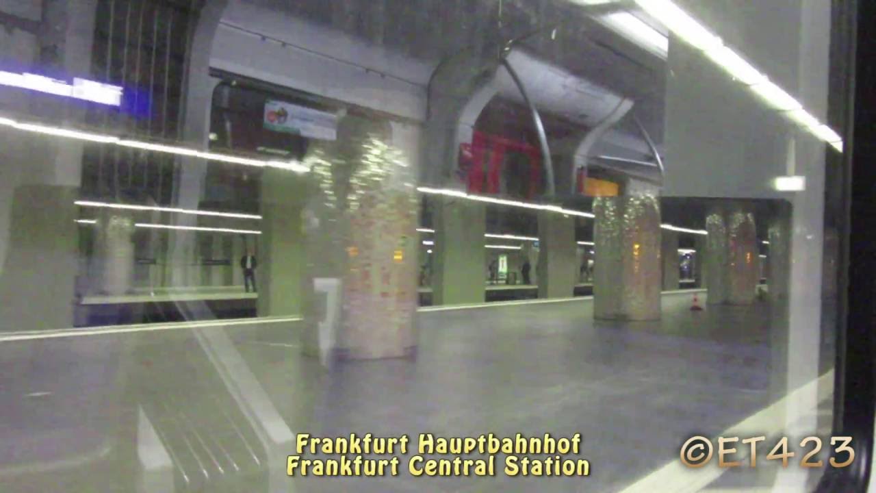 S-Bahn Rhein Main: Mitfahrt zwischen Galluswarte und Frankfurt Hauptbahnhof  (BR423)