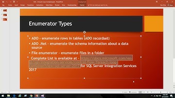 Foreach loop container task | SQL Server integration service tutorials