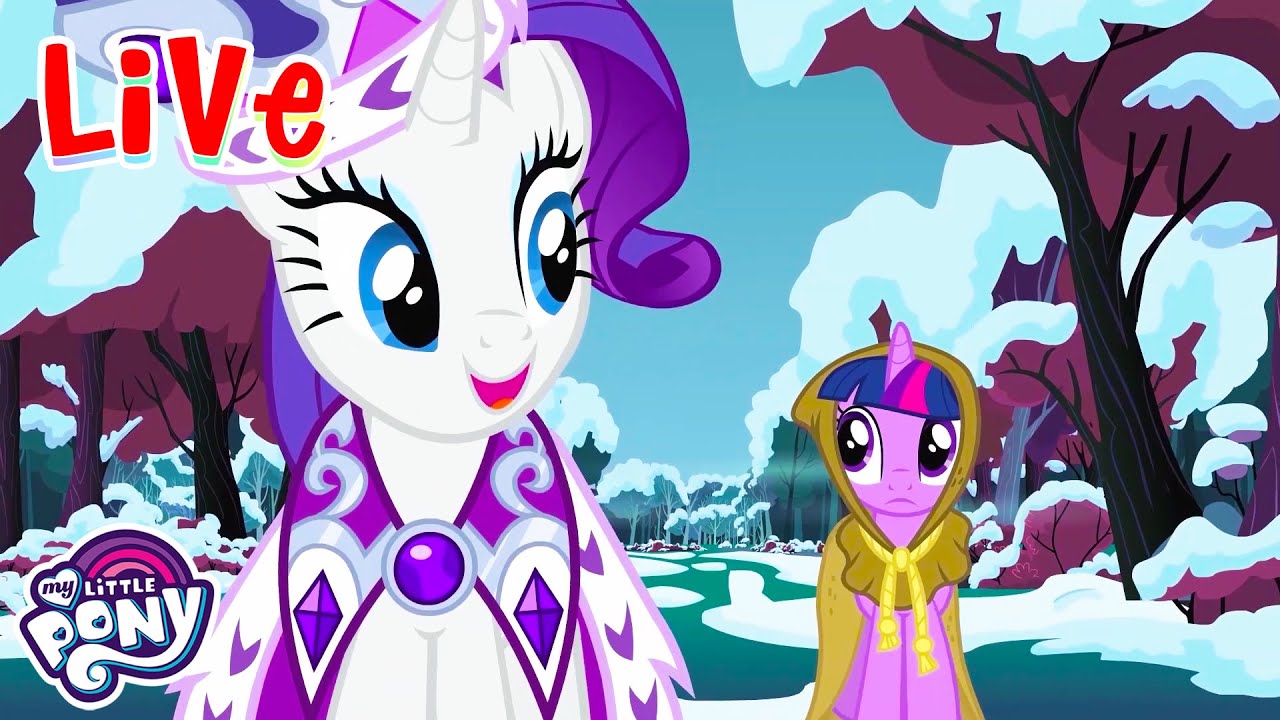 🔴 LIVE | Christmas Episodes! 🎄✨ My Little Pony Friendship Is Magic 🦄 Children's Cartoon 💖 MLP FIM