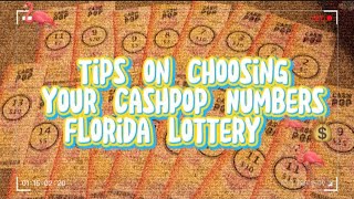 Cashpop Florida Lottery Tips on choosing your numbers 🦩 U💰e full advice ?