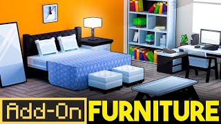 FURNITURE ADDON Works with ANY Texturepack in Minecraft Bedrock Edition screenshot 5