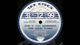 Ben J'ammin M - Don't You Remember The Good Times (Disgogo Mix)