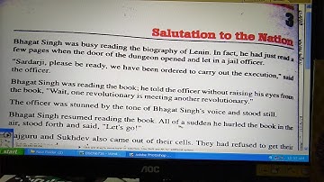 Part 1./ Lesson 3./ Salutation to the Nation/ Class 10/ MP Board/ The Spring Blossom