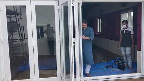 Premium uPVC Folding Door by Gruham Enterprises