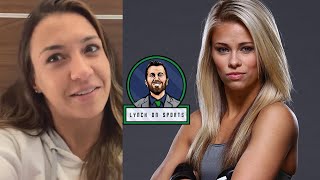 Amanda Ribas on training with former opponent Paige VanZant for 1st time