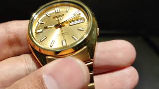 Seiko 5 Watches / Seiko 5 Watches For Men / Seiko Japan Watches / Seiko 5 Golden Watch Review