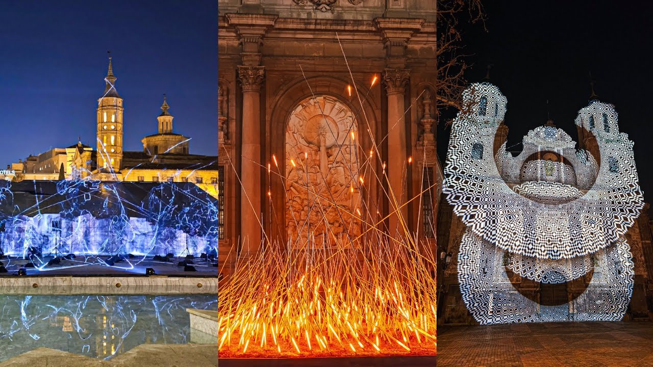 🔴 Festival Zaragoza Luce 2025. Así son las 8 ubicaciones del Festival Zaragoza Luce #dstylezgz 🔥