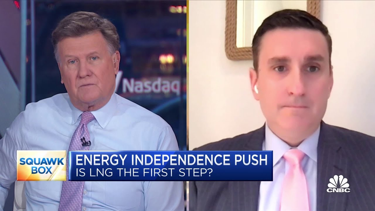 Liquefied natural gas is a critical building block, here for ...