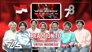 NEVEL Reaction to "Medley 17 Agustus Untuk Indonesia Maju Dari 33 Pemuda Pemudi I-Pop"