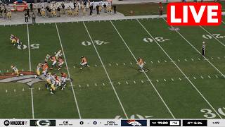 🔴 Green Bay Packers vs Denver Broncos | Preseason Week 2 - August 21, 2026 Madden NFL 27 Simulation