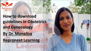 How to download guidelines in Obstetrics and Gynecology screenshot 4