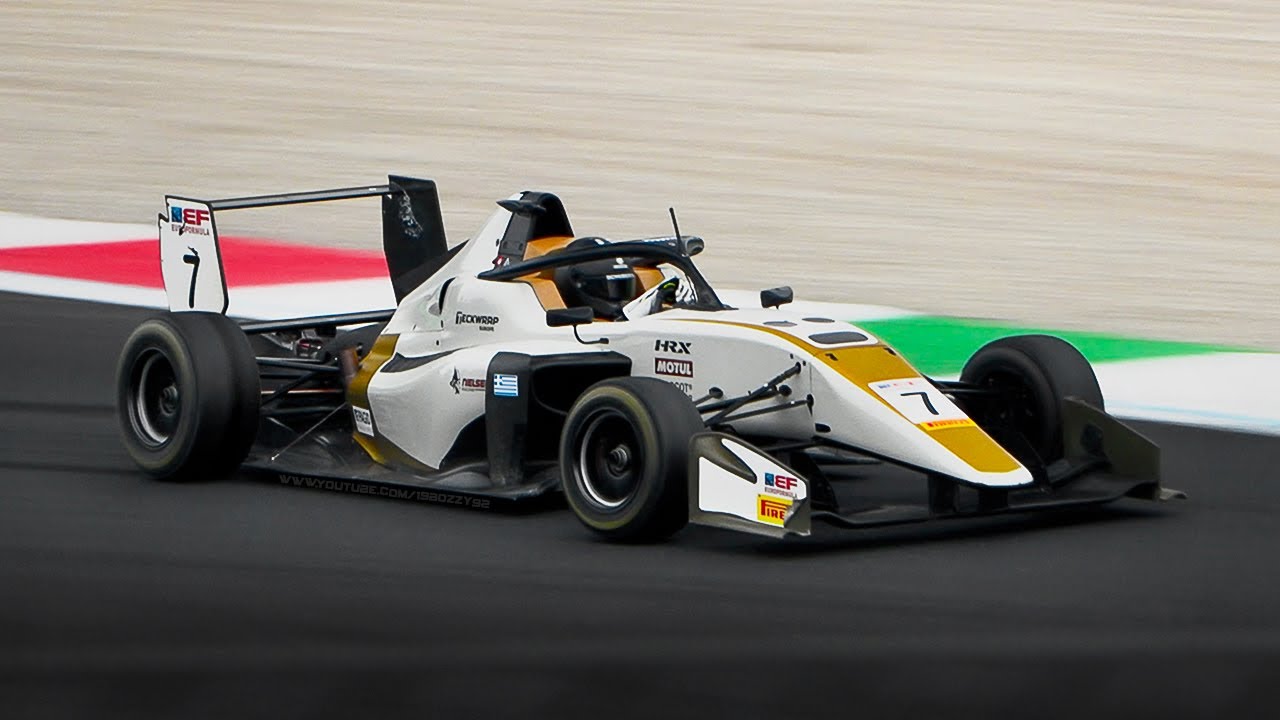 Dallara 324 Euroformula in action at Monza: 275hp, Toyota TOM'S 1.6L 3-Cylinder Turbo Sound!