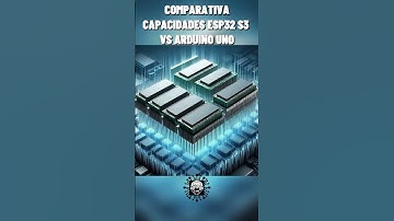 ESP32S3 devkit c1 vs Arduino UNO - Memoria 3. #dhcast #esp32 #esp32s3devkit #espressif #ingeniería