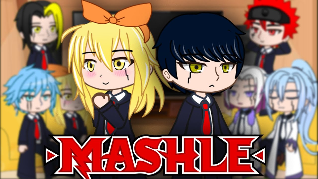 Mashle React To Mash Burnedead | Gacha react