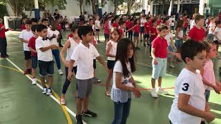 Flashmob des CP pour se quitter en musique
