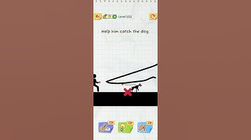 Tech gamer 13 : Draw 2 save level 152 || Help him catch the dog || #shorts #draw2save #song
