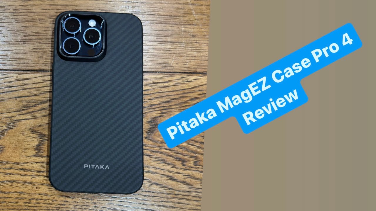 Pitaka MagEZ Case Pro 4　iPhone 15 ProMax Amazon.com: Pitaka MagEZ Case 4 - Black/Grey(Twill) for