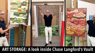 Art Storage: A look inside Chase Langford's Vault