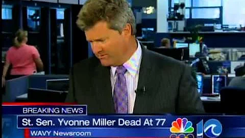 St. Sen. Yvonne Miller Dies at 77