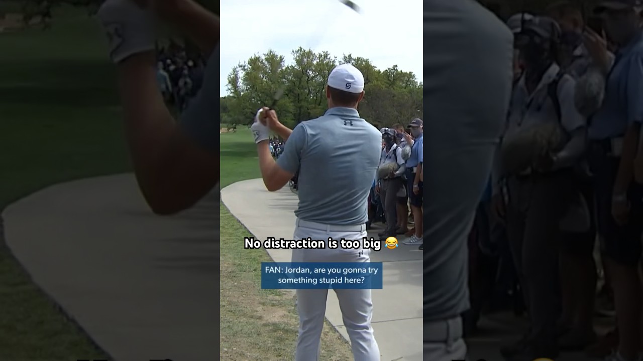 The distractions were no match for Jordan Spieth 
