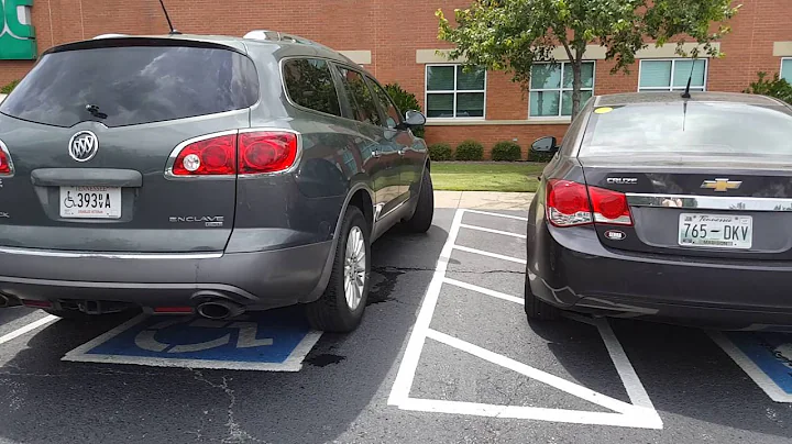 Handicapped parking thief
