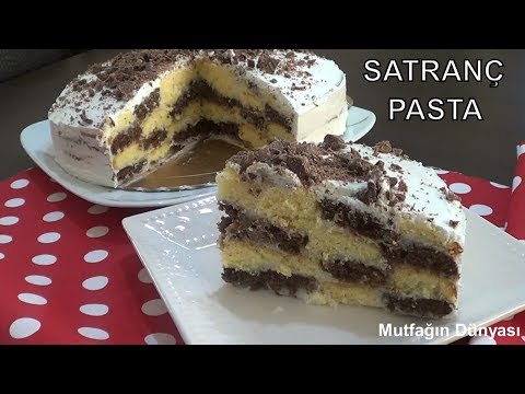 SATRANÇ PASTA Tarifi💯 Pratik Satranç Pasta Tarifi🔝Chess Board Cake✔️ Nasıl Yapılır❓