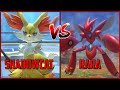 Braixen Vs. Scizor (Rara) 【Pokken Tournament DX】Part 1