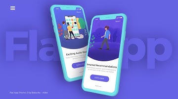 Flat App Promo | After Effects Project Files - Videohive template