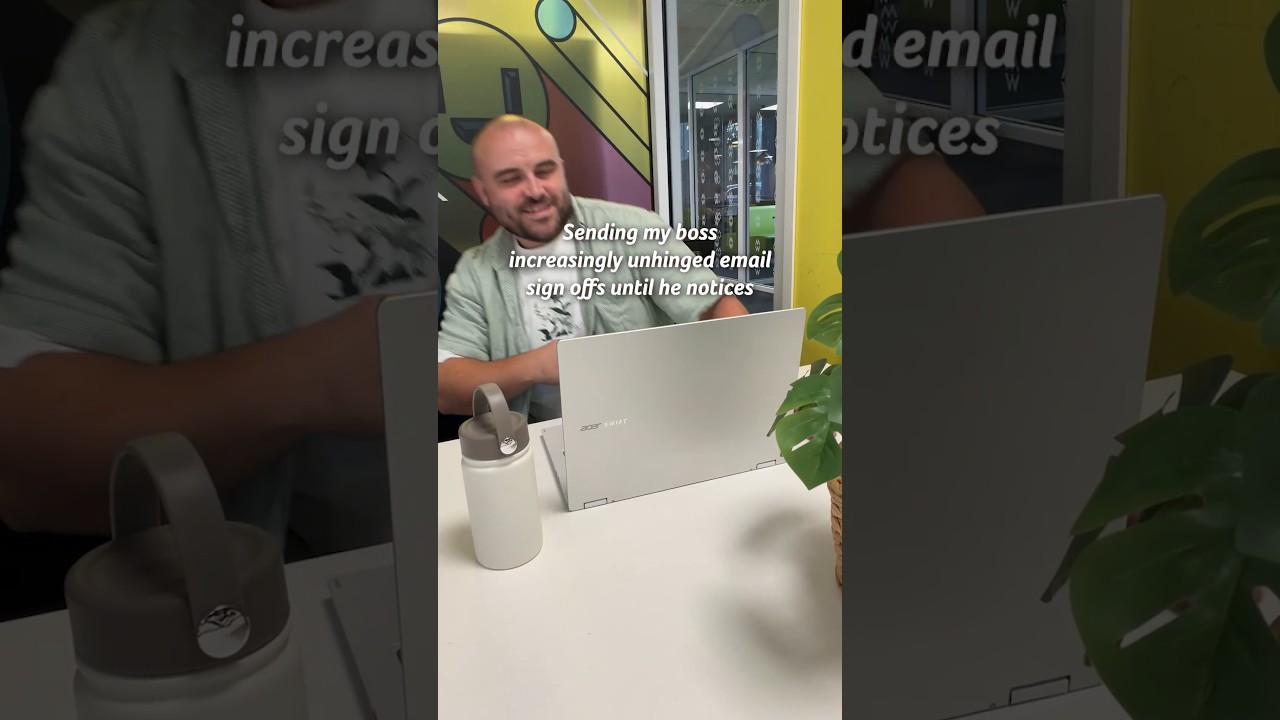 Unhinged email sign-offs | Acer