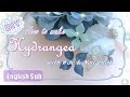 紫陽花のマニキュアフラワーの作り方～How to make Hydrangeas with wire & nail polish ～