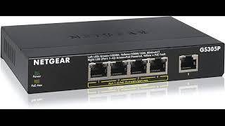 Review: NETGEAR 5-Port Gigabit Ethernet Unmanaged PoE Switch (GS305P) - with 4 x PoE @ 55W, Des... Review: NETGEAR 5-Port Gigabit Ethernet Unmanaged PoE Switch (GS305P) - with 4 x PoE @ 55W, Des...