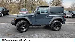 2017 Jeep Wrangler Delaware, Powell, Dublin, Marion, Columbus, OH HL744484B Performance Jeep Delaware Ohio